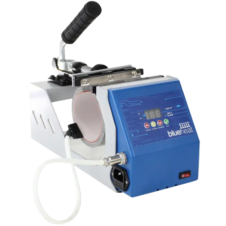 Prensa Para Tazas Blue Heat Bittle 2 en 1 con Tequilero. 110V