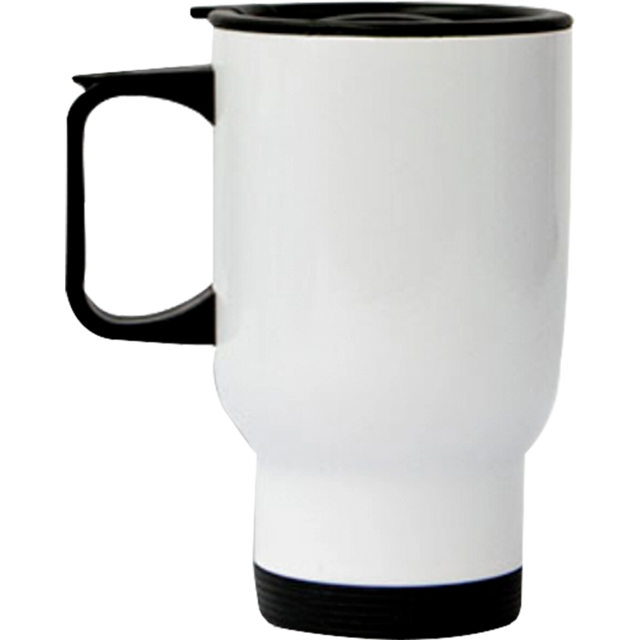 Jarra de Acero 16oz Tipo Viajera Blue Heat | Blanco | Caja de 12 piezas | SKU BABJRVJ012016OWH | Blue Heat