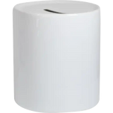 Vaso de cerámica 11oz Blanco Estilo alcancía (Caja de 36) Color Make