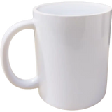Taza de cerámica 11oz Blanca Grado AAA Color Make (Caja de 12 ó 36 piezas)