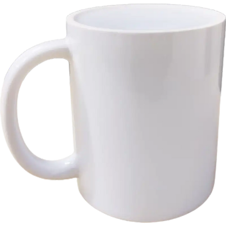 Taza de cerámica 11oz Blanca Grado AAA Color Make (Caja de 12 ó 36 piezas) | vista 3 | Color Make