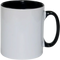 Taza de cerámica 11oz Blanca Interior y asa de colores (Caja de 36) Color Make