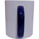 Taza de cerámica 11oz Blanca Interior y asa de colores (Caja de 36) Color Make