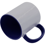 Taza de cerámica 11oz Blanca Interior y asa de colores (Caja de 36) Color Make