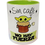 Taza de cerámica 11oz Blanca Interior y asa de colores (Caja de 36) Color Make
