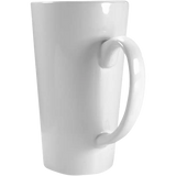 Taza de cerámica 17oz Blanca Cónica (Caja de 24) Color Make
