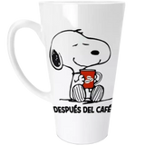 Taza de cerámica 17oz Blanca Cónica (Caja de 24) Color Make