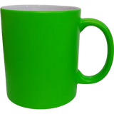 Taza de cerámica 11oz. Neón Color Make