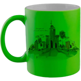 Taza de cerámica 11oz. Neón Color Make