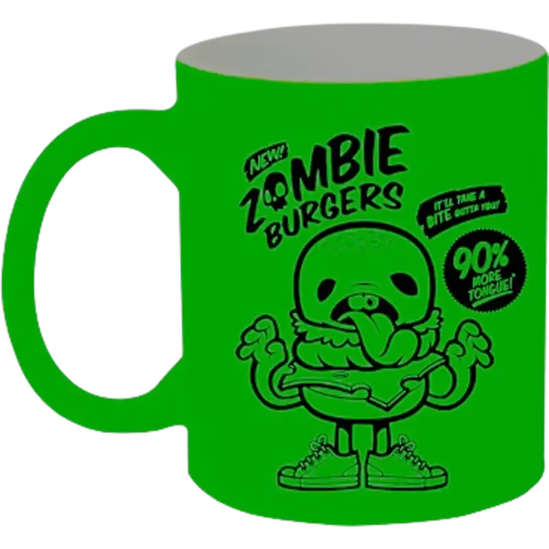 Taza de cerámica 11oz. Neón Color Make