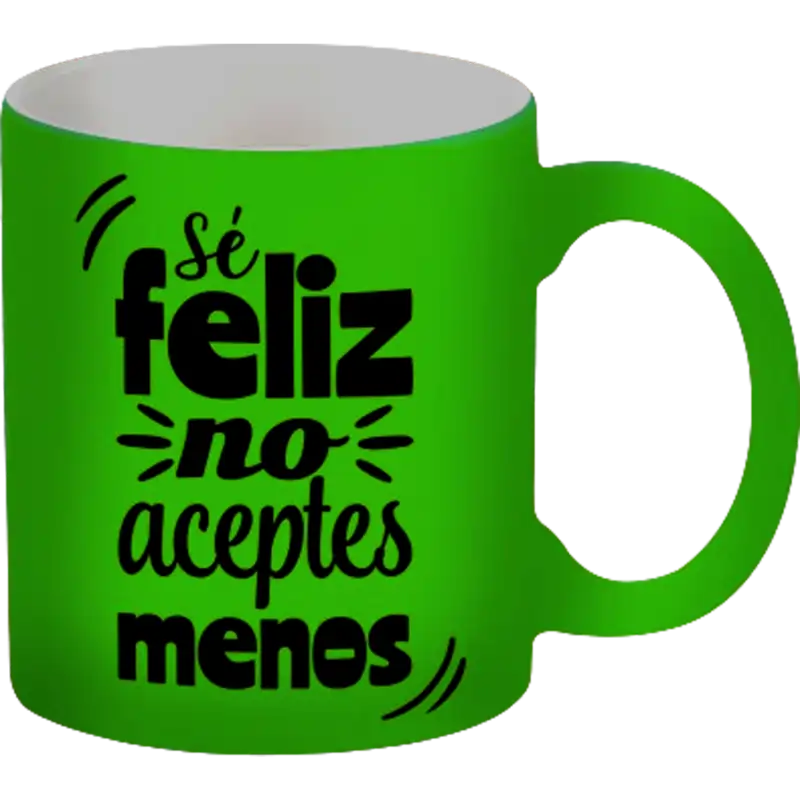 Taza de cerámica 11oz. Neón Color Make