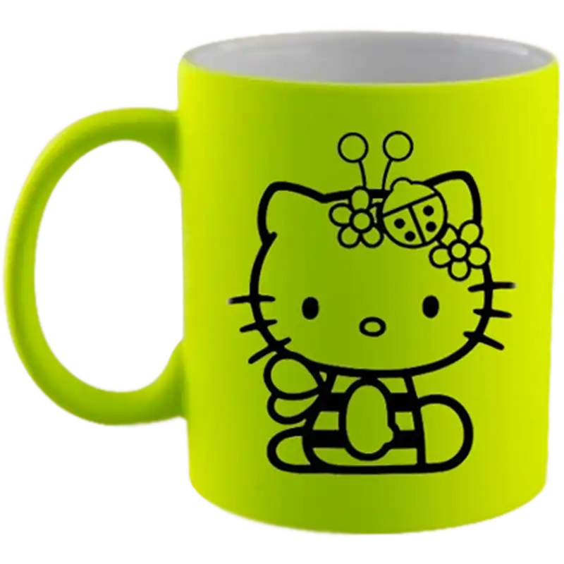 Taza de cerámica 11oz. Neón Color Make