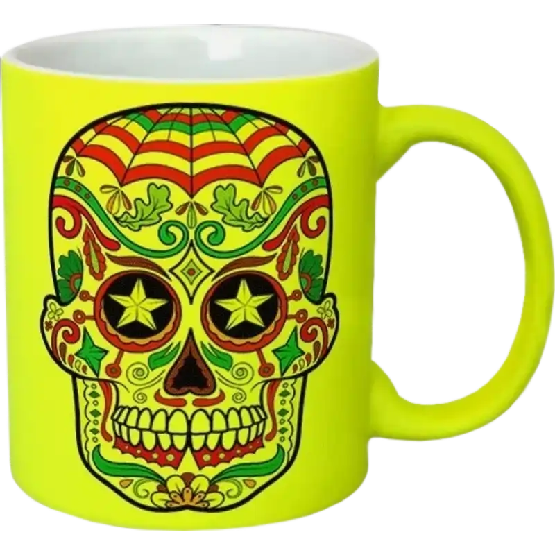 Taza de cerámica 11oz. Neón Color Make