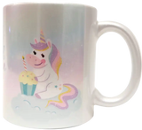 Taza de cerámica 11oz Perlada blanco (Caja de 36) Color Make