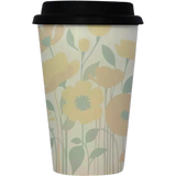 Vaso Tumbler de cerámica 15oz Cónico tapa de silicón (Caja de 36) Color Make