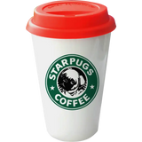 Vaso Tumbler de cerámica 15oz Cónico tapa de silicón (Caja de 36) Color Make