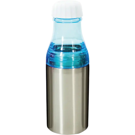 Botella de acero 500ml Blanca Cuello de plástico (Caja de 50) Color Make