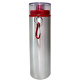 Botella de aluminio 750ml Plata tapa de rosca (Caja de 12) Color Make