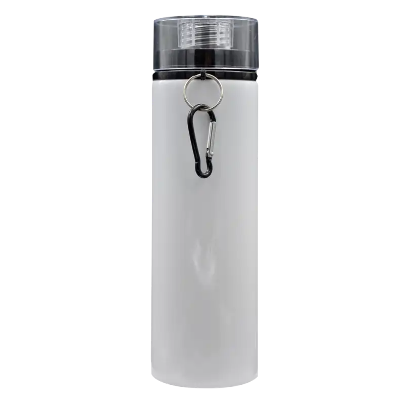Botella de aluminio 750ml Blanca tapa de rosca (Caja de 12) Color Make