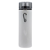 Botella de aluminio 750ml Blanca tapa de rosca (Caja de 12) Color Make