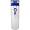 Botella de aluminio 750ml. Blanca tapa de rosca. Color Make
