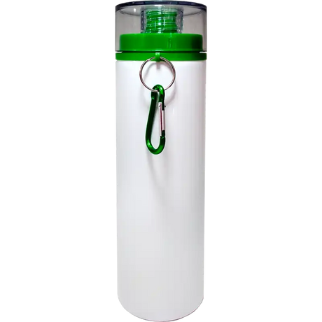 Botella de aluminio 750ml Blanca tapa de rosca (Caja de 12) Color Make