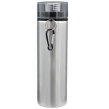 Botella de aluminio 750ml Plata tapa de rosca (Caja de 12) Color Make