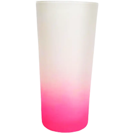 Vaso de vidrio 270ml Estilo Jaibolero Glaseado (Caja de 24) Color Make