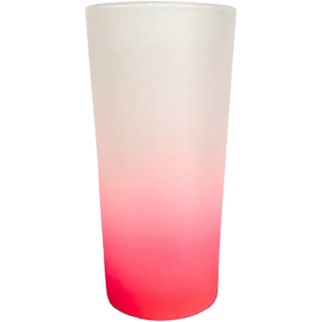 Vaso de vidrio 270ml Estilo Jaibolero Glaseado (Caja de 24) Color Make