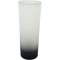 Vaso de vidrio 2 5oz Estilo tequilero Glaseado con fondo de color (Caja de 12) Color Make
