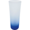 Vaso de vidrio 2 5oz Estilo tequilero Glaseado con fondo de color (Caja de 12) Color Make