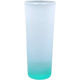 Vaso de vidrio 2.5oz Estilo tequilero Glaseado con fondo de color (Caja de 12) Color Make | vista 6 | Color Make