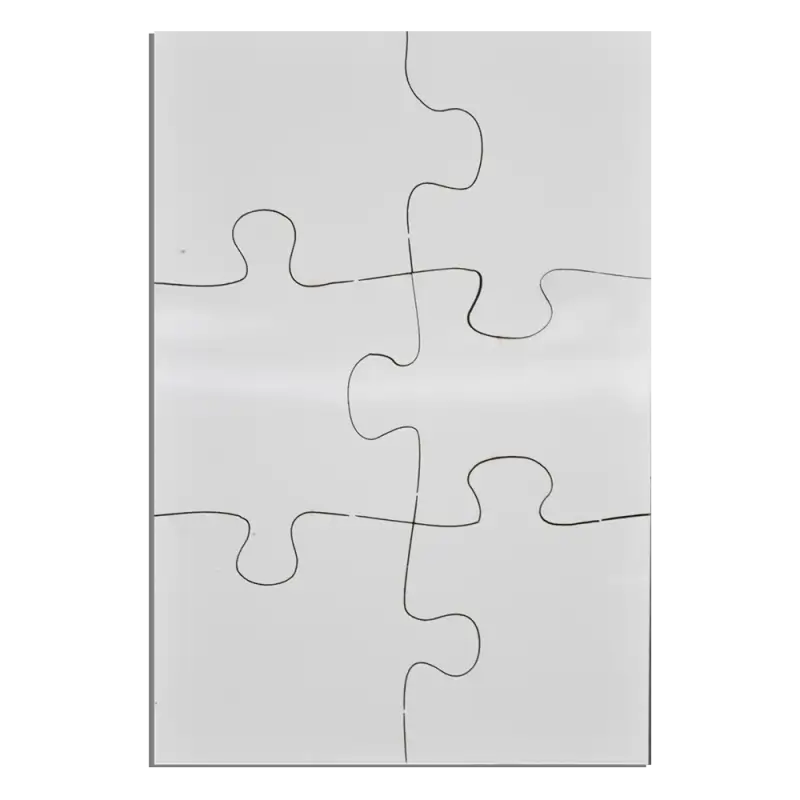 Rompecabezas de MDF Sublimable grosor de 3mm (Por caja) Color Make