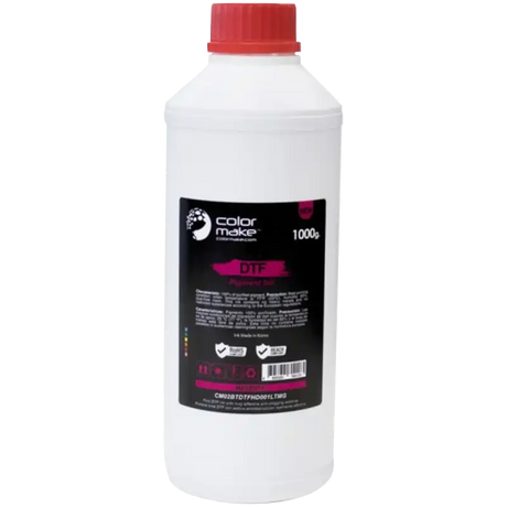 Tinta DTF Etiqueta Negra 1kg. Color Make