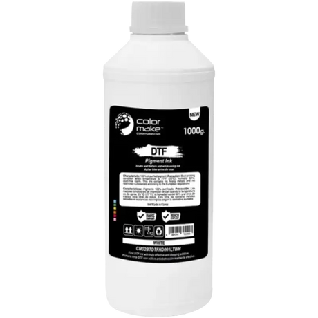 Tinta DTF Etiqueta Negra 1kg. Color Make