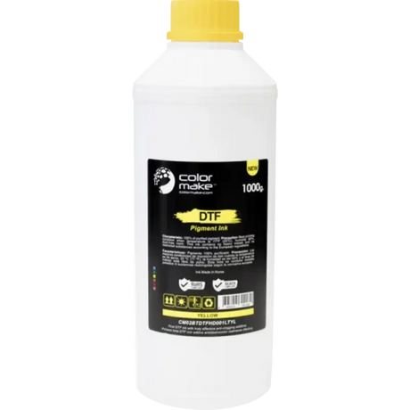 Tinta DTF Etiqueta Negra 1kg. Color Make