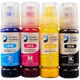 Tinta de sublimación Bote 70ml (Kit de 4 Colores CMYK) Color Make
