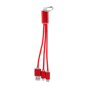 CABLE JENIFRA - ROJO METALICO