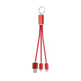 CABLE JENIFRA - ROJO METALICO