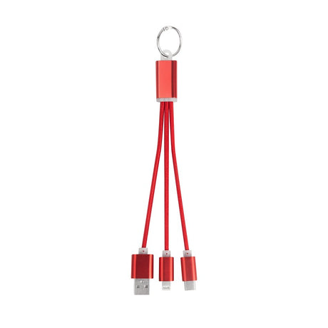 CABLE JENIFRA - ROJO METALICO