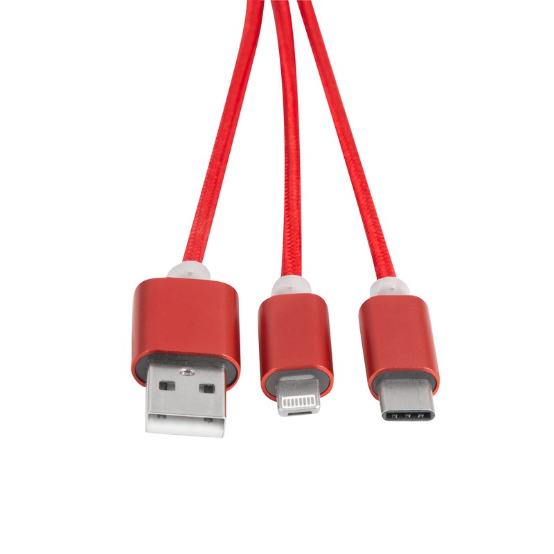 CABLE JENIFRA - ROJO METALICO