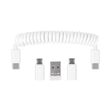 CABLE DE CARGA SPIRA - BLANCO