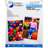 Papel fotográfico 210gr  Tamaño Carta (Caja de 20) Color Make