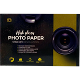 Papel fotográfico 210gr Tamaño A5 Paquete de 500 hojas Color Make