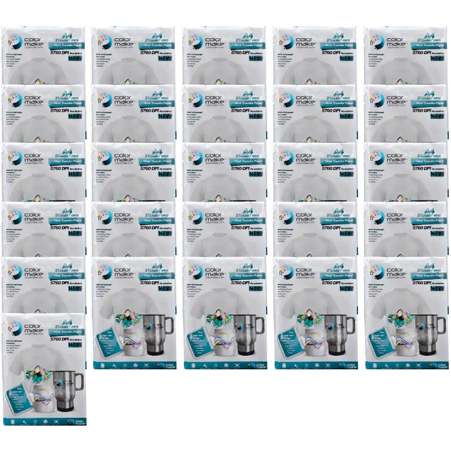Papel de sublimación A4. Light ColorMake | vista 4 | Color Make