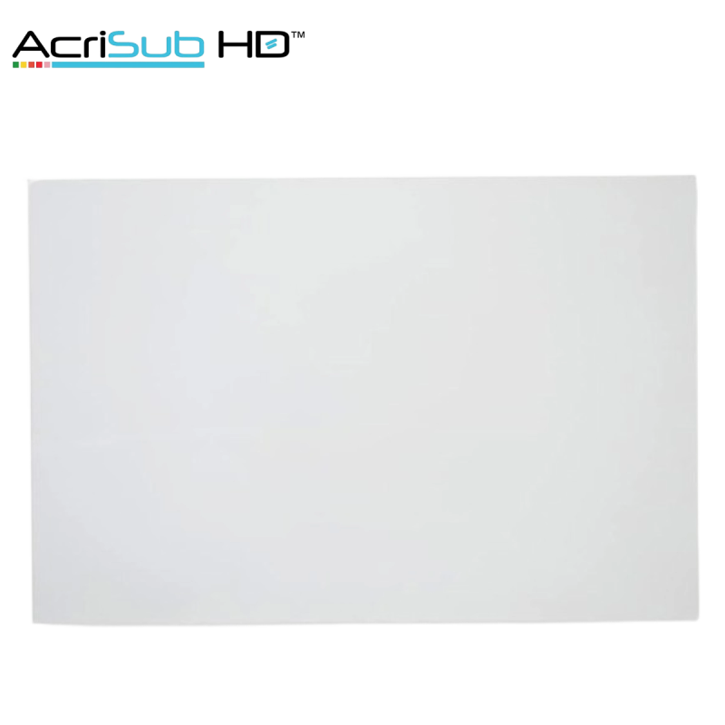 Lámina ACRISUB HD Sublimable Blanco de 5mm  Color Make