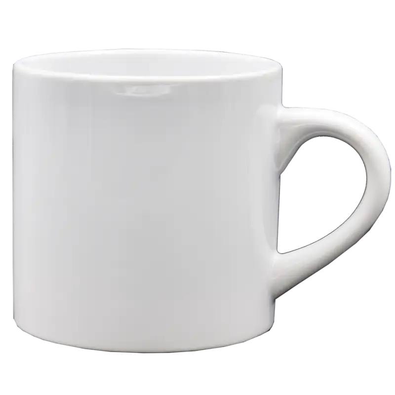 Taza de cerámica 06oz. Blanca. Grado AA ColorMake