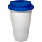 Vaso Tumbler de cerámica 15oz. Cónico con tapa de silicón