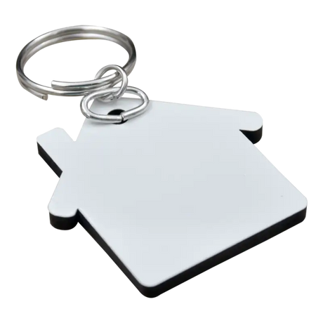 Llavero de MDF 5mm Reverso Negro. ColorMake