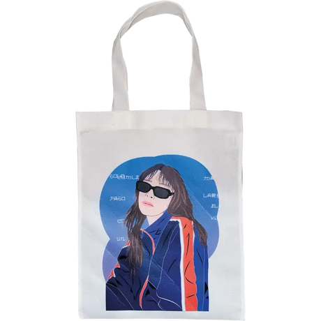 Bolsa ecológica de poliéster sublimable (Caja de 200) Color Make | vista 4 | Color Make